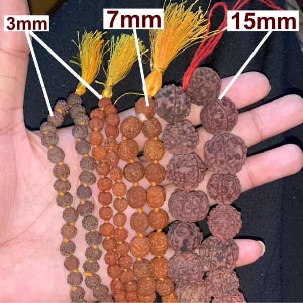 Panchmukhi 108+1 Beads Mala - Image 2